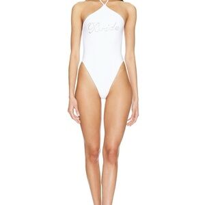 Lovers + Friends White One Piece Swimsuit